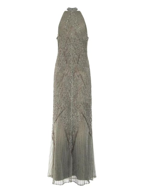 Lauren Ralph Lauren embellished maxi dress - Green - zdjęcie produktu nr 2