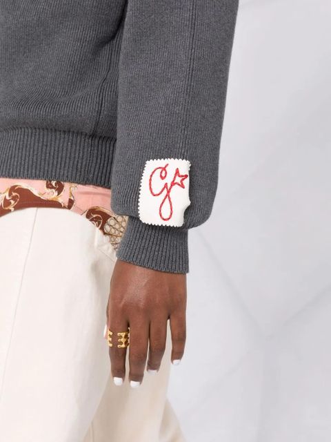 Golden Goose Dany ribbed crewneck sweater - Grey - zdjęcie produktu nr 2