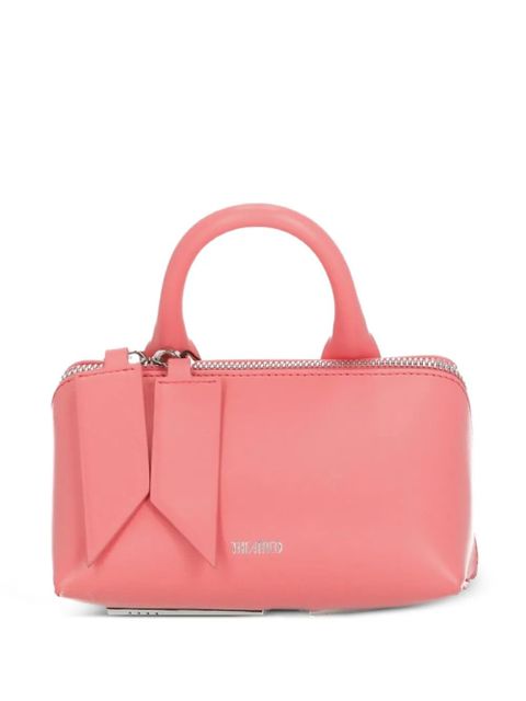 The Attico top-handle leather tote bag - Pink - zdjęcie produktu nr 1