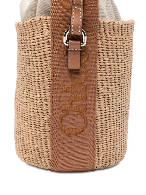 Chloé Woody bucket bag - Neutrals
