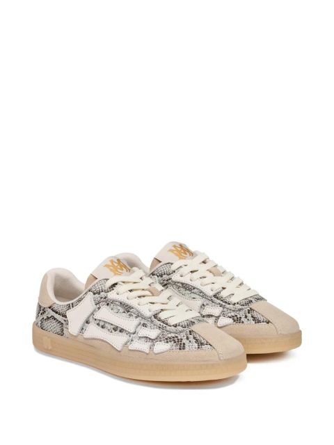 AMIRI Pacific Bones snake-pattern sneakers - Neutrals - zdjęcie produktu nr 2