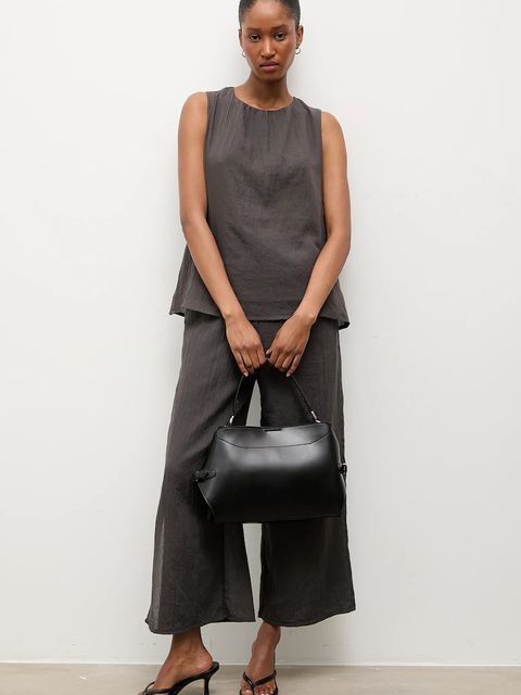 Answear.LAB spodnie lniane