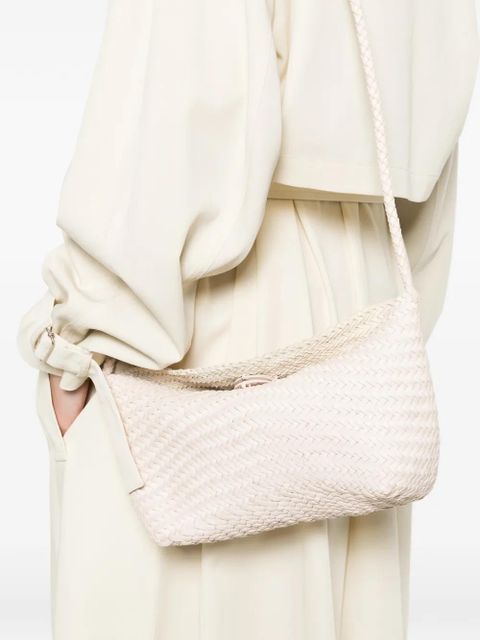 DRAGON DIFFUSION Corsina woven cross body bag - Neutrals - zdjęcie produktu nr 2