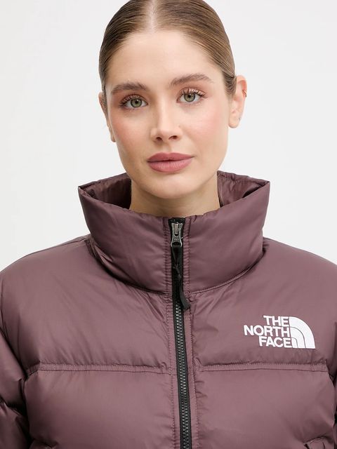 The North Face kurtka puchowa Nuptse kolor fioletowy zimowa NF0A5GGEBQ71