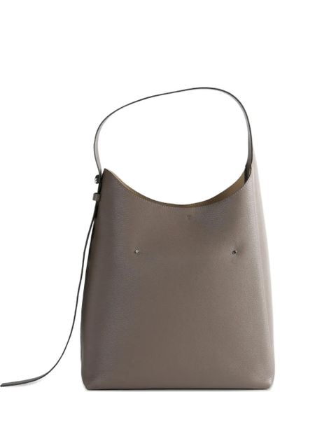 Tory Burch medium Romy leather tote bag - Brown - zdjęcie produktu nr 1