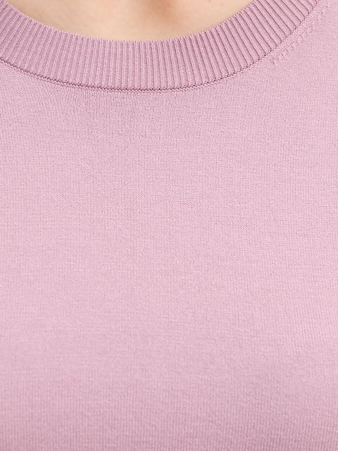 Sisley sweter damski kolor różowy lekki 17Q3M100F