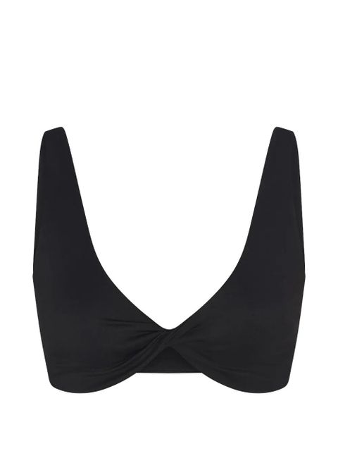 Skims x Nike twist-front sport bra - Black - zdjęcie produktu nr 1