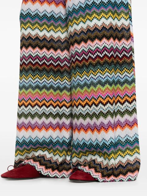 Missoni Chevron trousers - White