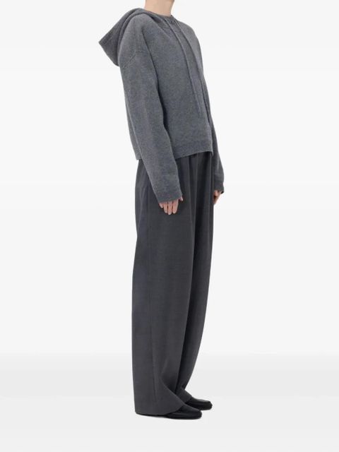 LouLou de Saison hooded cashmere sweater - Grey - zdjęcie produktu nr 2