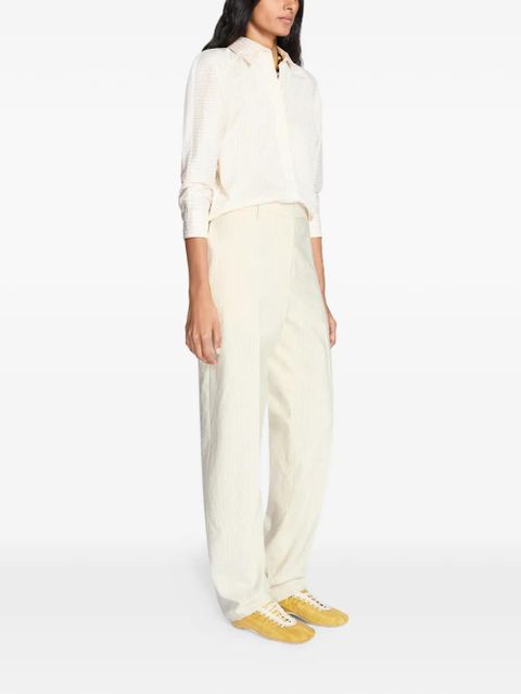 DRIES VAN NOTEN striped shirt - Pink