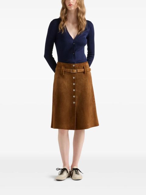 Prada knitted cotton cardigan - Blue - zdjęcie produktu nr 2