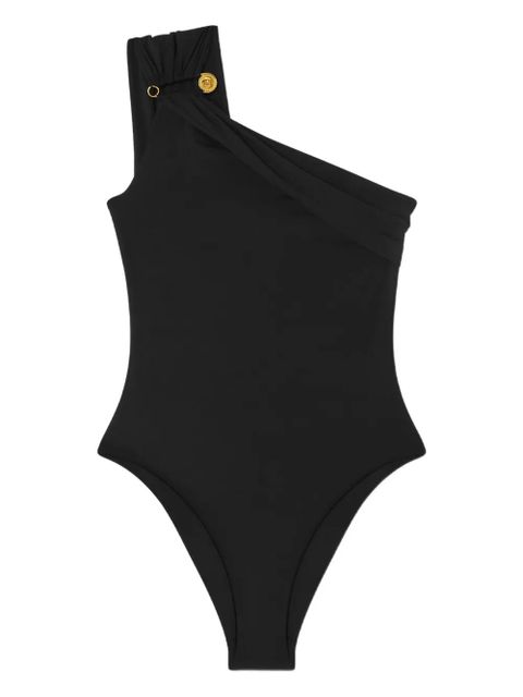 Versace Safety Pin gathered swimsuit - Black - zdjęcie produktu nr 1