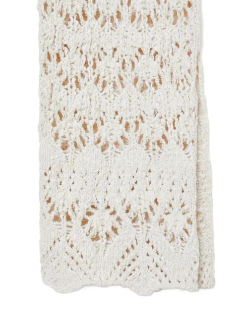 Alanui Lagoon Romance trousers - Neutrals