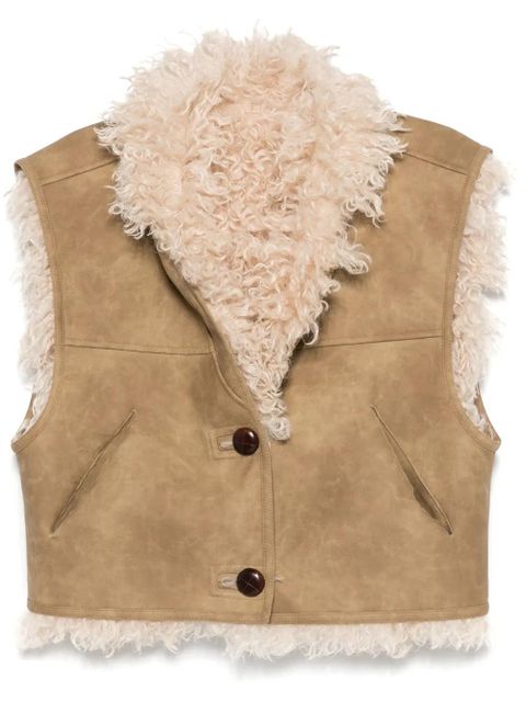 MARANT ÉTOILE Clara gilet - Neutrals - zdjęcie produktu nr 1
