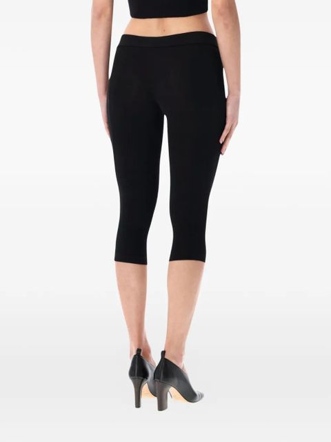 Magda Butrym knitted cropped trousers - Black