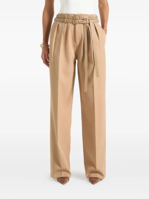 Manière De Voir Pascale twin-belt tailored trousers - Neutrals - zdjęcie produktu nr 1