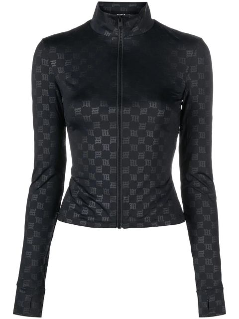 MISBHV Lara logo-print top - Black - zdjęcie produktu nr 1