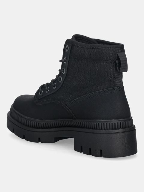 G-Star botki HUNTINGTON MID BSC W damskie kolor czarny na płaskim obcasie D28181-01-990 - zdjęcie produktu nr 2