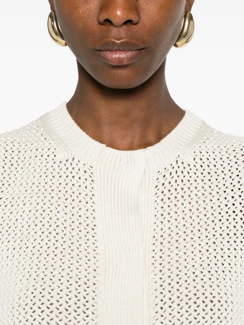 Max Mara knitted cardigan - Neutrals