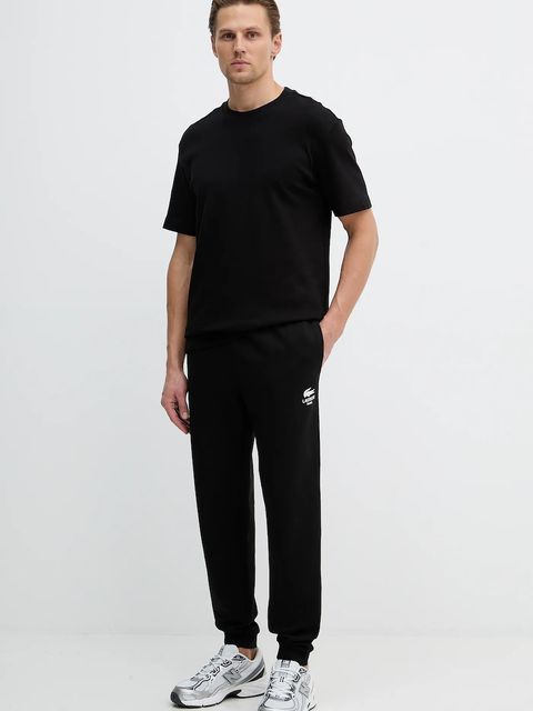 Lacoste spodnie dresowe bawełniane