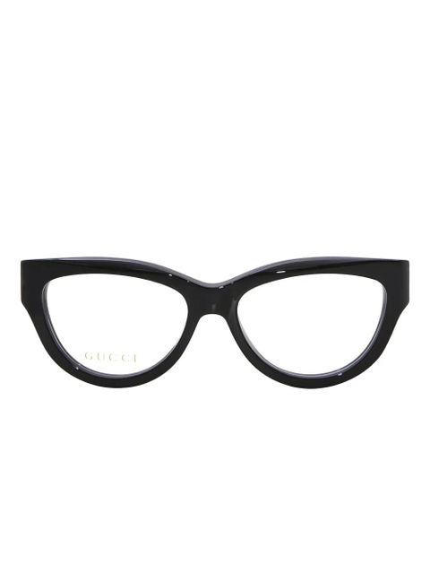Gucci Eyewear cat-eye frame glasses - O008
