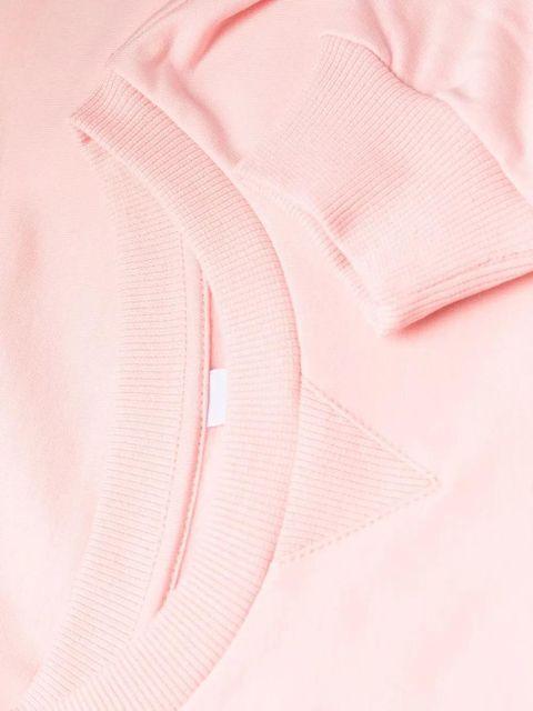 Moschino Teddy Bear-logo long-sleeve sweatshirt - Pink