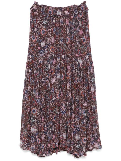 MARANT ÉTOILE Besma maxi skirt - Red - zdjęcie produktu nr 1