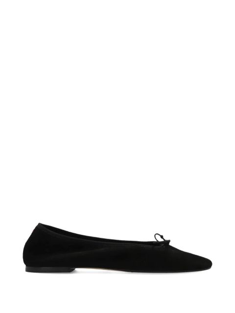 Aeyde bow-detail ballet flats - Black - zdjęcie produktu nr 1