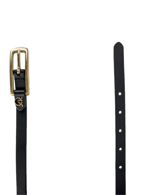 PINKO leather belt - Black - zdjęcie produktu nr 2