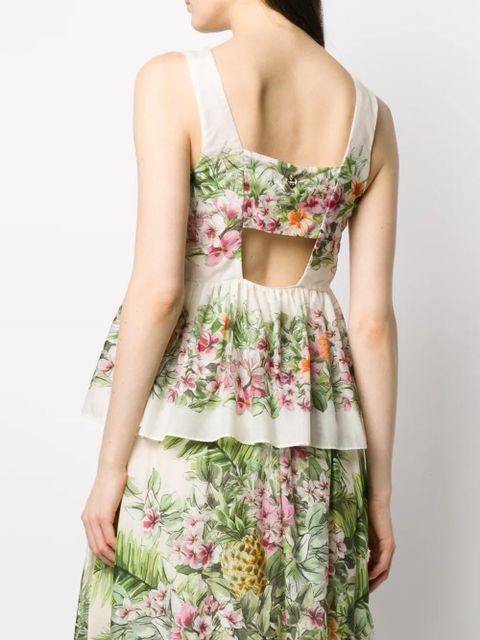 TWINSET sleeveless peplum blouse - Neutrals