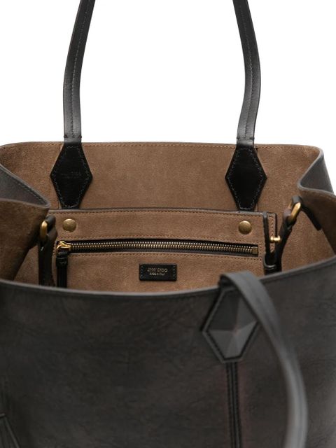 Jimmy Choo medium Diamond tote bag - Brown