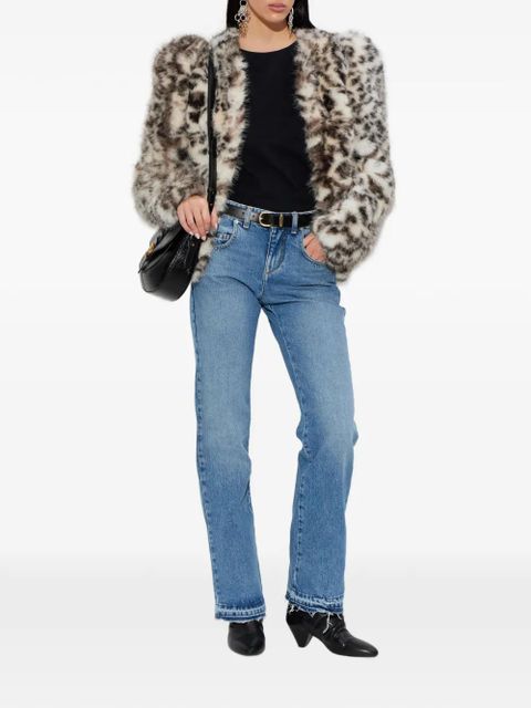 ISABEL MARANT Denala frayed jeans - Blue - zdjęcie produktu nr 2