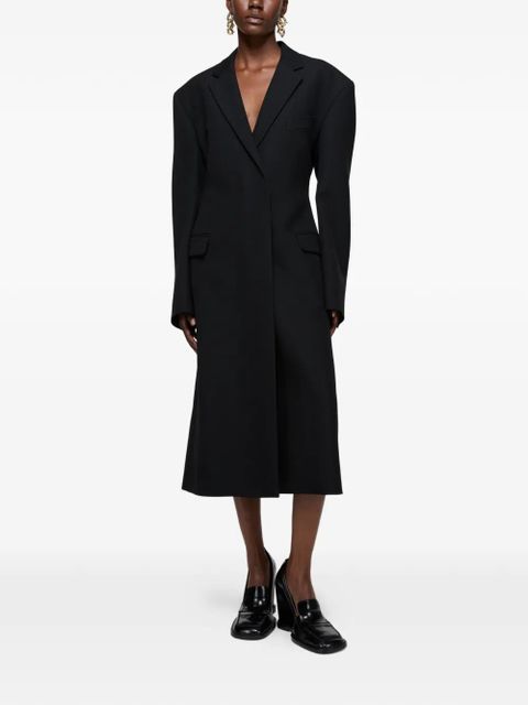 Acne Studios wool double-breasted coat - Black