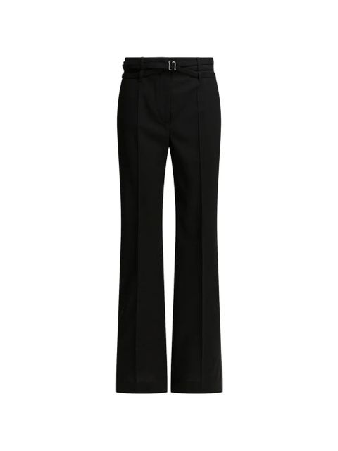 Max Mara belted tailored trousers - Black - zdjęcie produktu nr 1