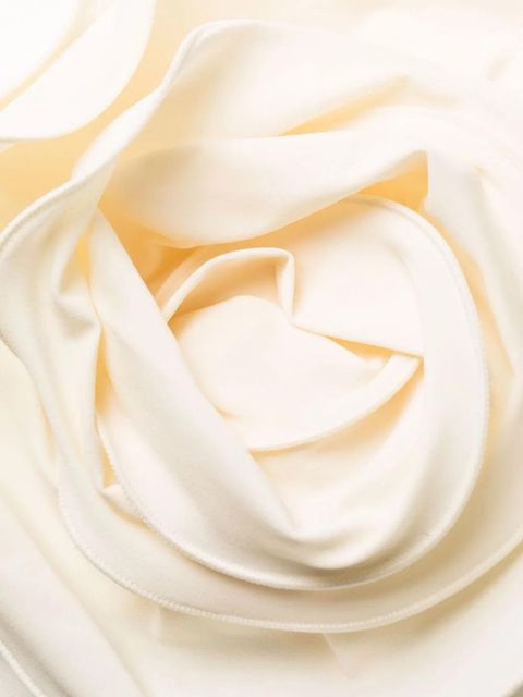 Magda Butrym floral-appliqué bikini bottoms - Neutrals