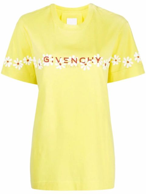 Givenchy floral logo T-shirt - Yellow - zdjęcie produktu nr 1