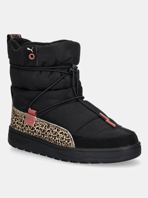 Puma śniegowce Snowbae Wns Animal Flair kolor czarny 402654 - zdjęcie produktu nr 1