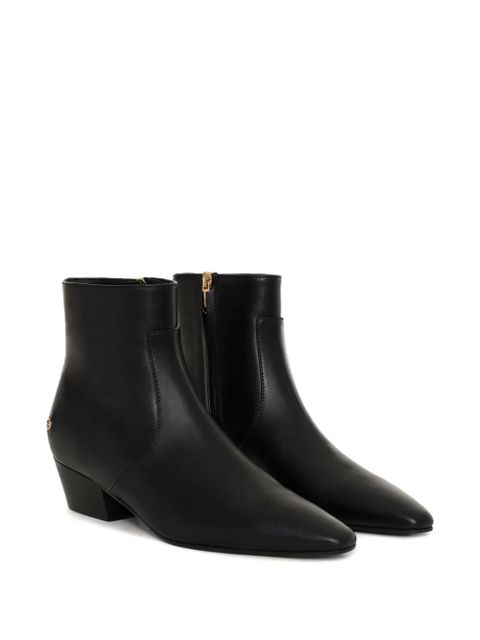 ANINE BING pointed-toe low-heel boots - Black - zdjęcie produktu nr 2