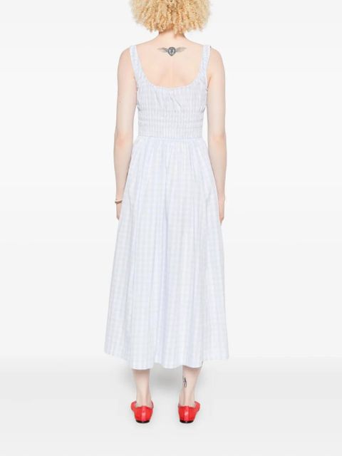 DÔEN Quilla midi dress - Blue