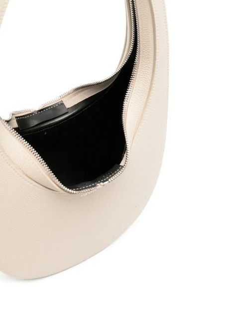 Coperni Swipe grained leather shoulder bag - Neutrals