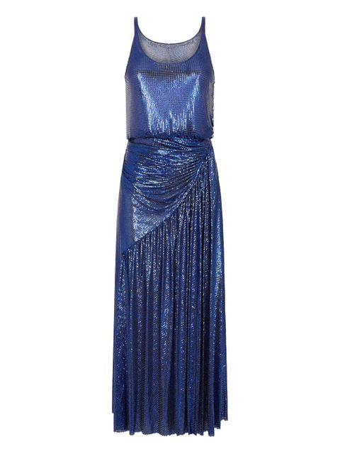 Rabanne mesh strap midi dress - Blue - zdjęcie produktu nr 1