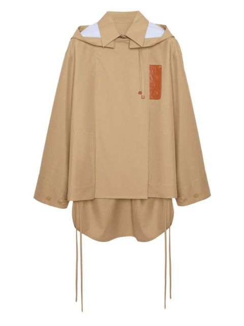LOEWE hooded parka coat - Neutrals - zdjęcie produktu nr 1