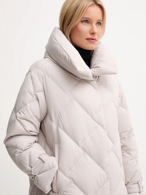 Hetrego kurtka puchowa QUENBY kolor szary zimowa 8P696
