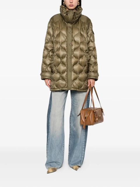 Moncler Lombi quilted high-neck jacket - Green - zdjęcie produktu nr 2