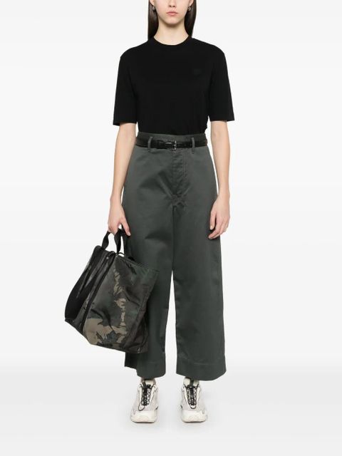 Moncler logo-patch T-shirt - Black