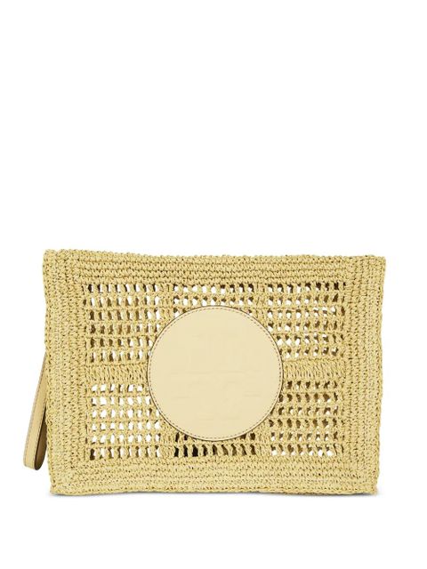 Tory Burch Ella hand-crocheted pouch - Neutrals - zdjęcie produktu nr 1