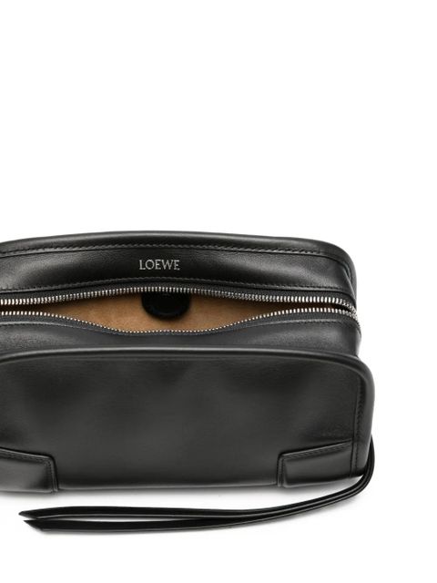 LOEWE mini Amazona 180 leather tote bag - Black