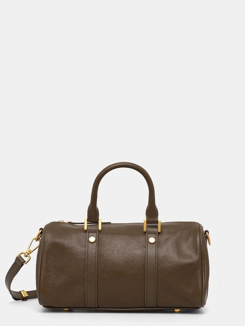 Answear.LAB torebka skórzana kolor zielony - zdjęcie produktu nr 1