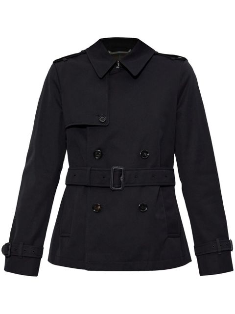 Burberry double-breasted trench jacket - Black - zdjęcie produktu nr 1