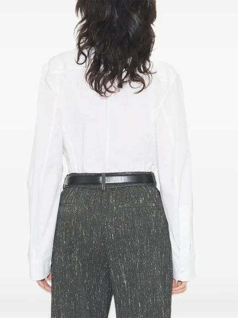 Tory Burch cotton poplin shirt - White - zdjęcie produktu nr 2